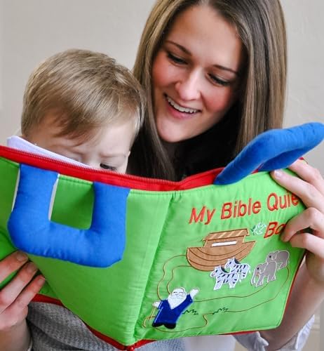 My Bible Quiet Book - Interactive Fabric Learning Toy for Kids