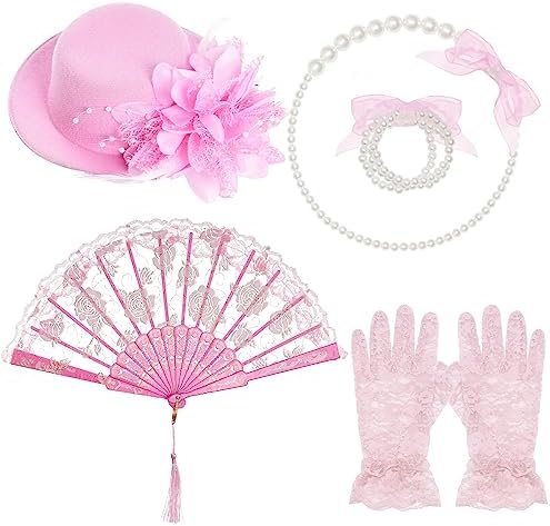 OBMWANG 5-Piece Tea Party Accessories Set for Kids