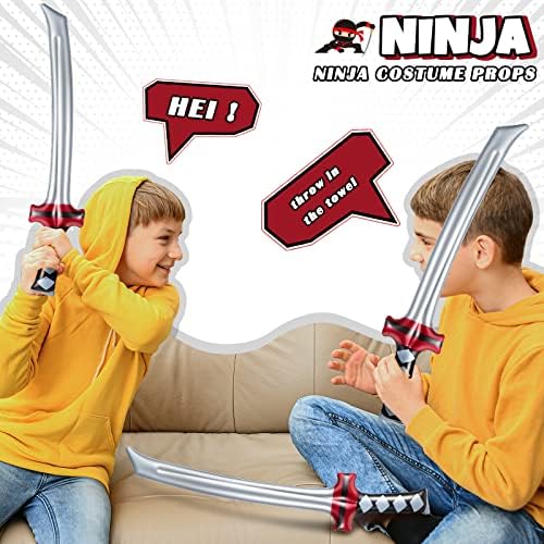 Deekin 24 Pcs Inflatable Ninja Samurai Sword Toy 1