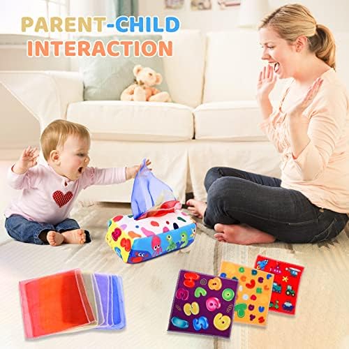 YOGINGO Baby Tissue Box Toy Montessori 6-12 Months