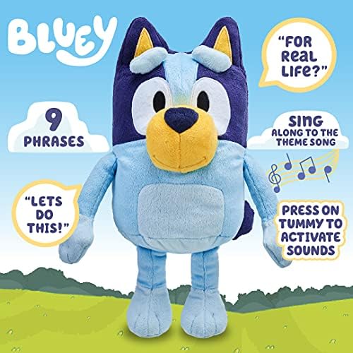 Bluey 13 Talking Plush Toy - Interactive Stuffed Animal