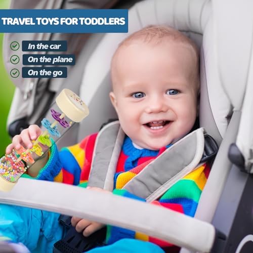 GRESEESM Rainstick Musical Toy for Babies 6-12 Months