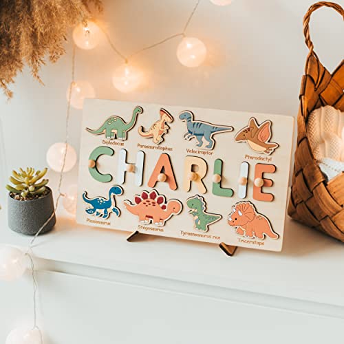 Dinosaur Name Puzzle for 1 Year Old