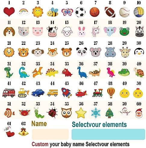 Personalized Name Puzzle for Kids 1 Year Old