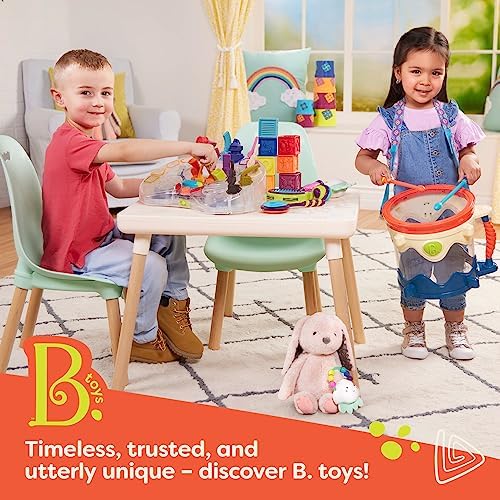 B Toys Wooden Shape Sorter with Toy Hammer