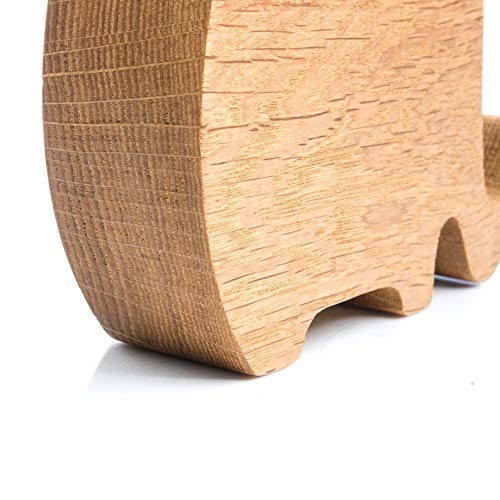 Wooden Elephant Piggy Bank - 3 Sizes for Kids