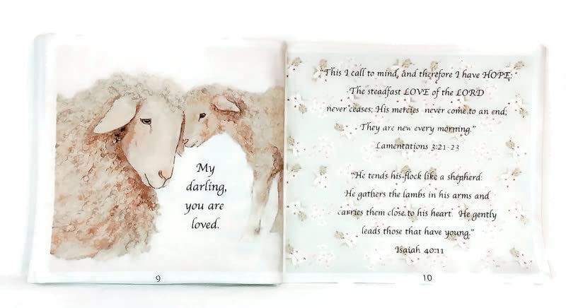 You Are Loved Soft Cloth Book for Baby