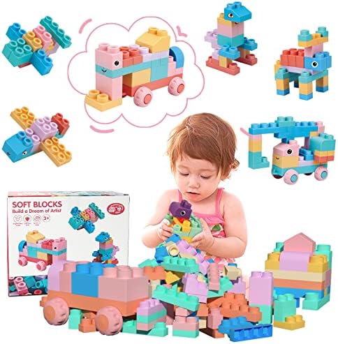 Chenxuanbro STEM Soft Building Block Set for Kids