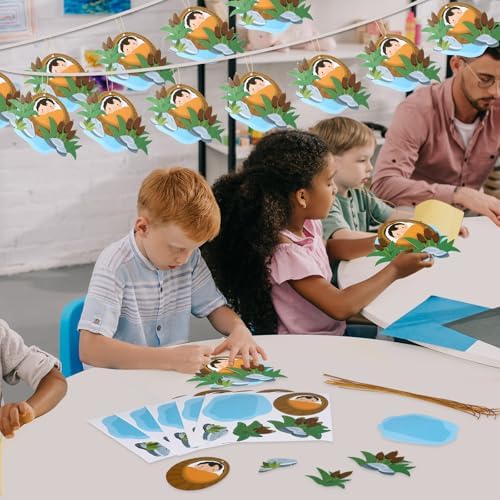 Motipuns 30 Set Passover Crafts Baby Mose Kit