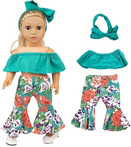 ZQDOLL 19 Pcs 18 Inch Doll Clothes Accessories