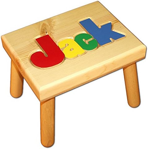 Damhorst Toys Personalized Name Puzzle Stool 1