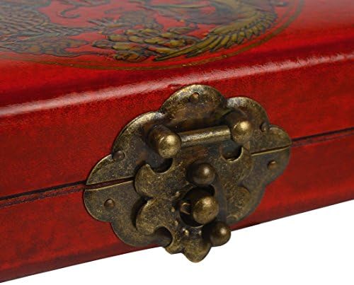 Larcele 9 Column Wooden Abacus with Leather Box