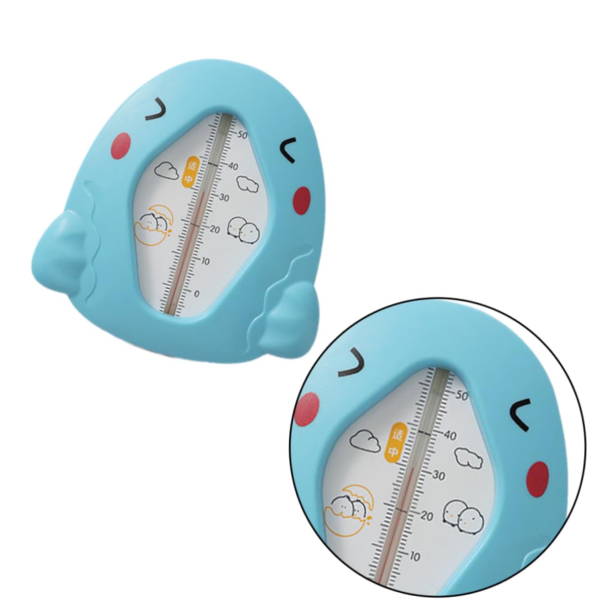 LIFKOME Baby Bath Chick Shaped Electric Water Thermometer