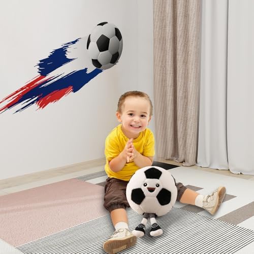Stepxi Soccer Ball Pillow - Cute Sports Room Decor