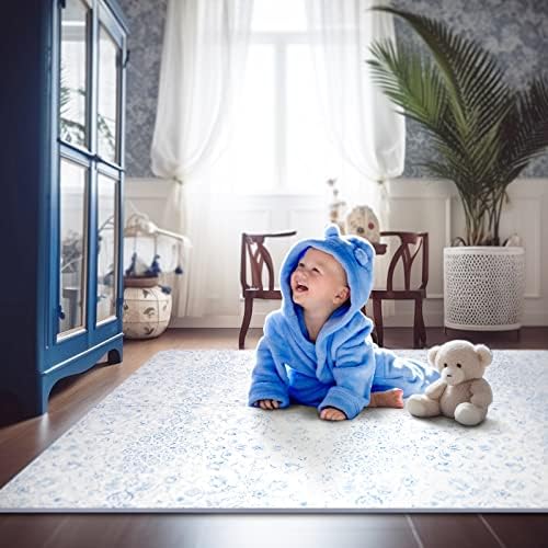 4FT x 6FT Non-Toxic Foam Puzzle Play Mat for Kids