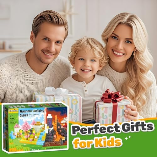 Coodoo Magnetic Blocks - 84PCS Portal World Magic Set