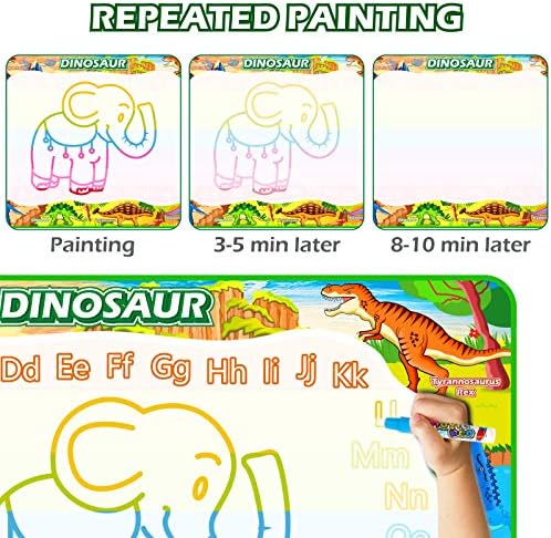 Jasonwell Dinosaur Water Doodle Mat 60x40 Inches