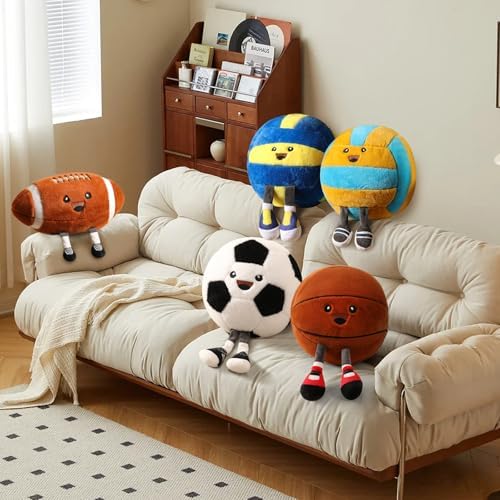 Stepxi Soccer Ball Pillow - Cute Sports Room Decor