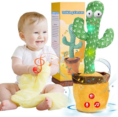 Dancing Talking Cactus Toy with 120 Songs