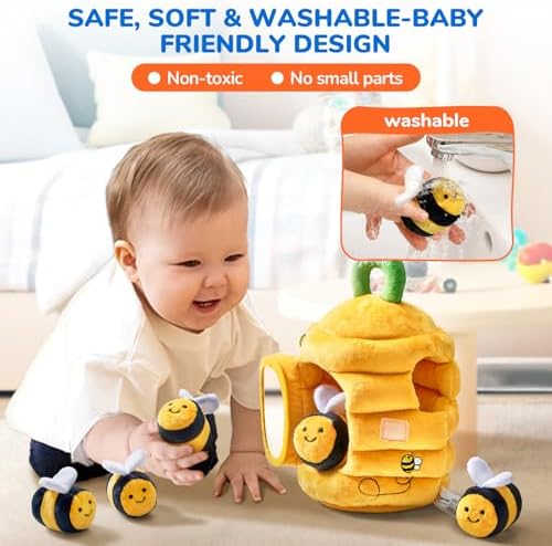 JoyCat Baby Beehive Toy for 6-12 Months