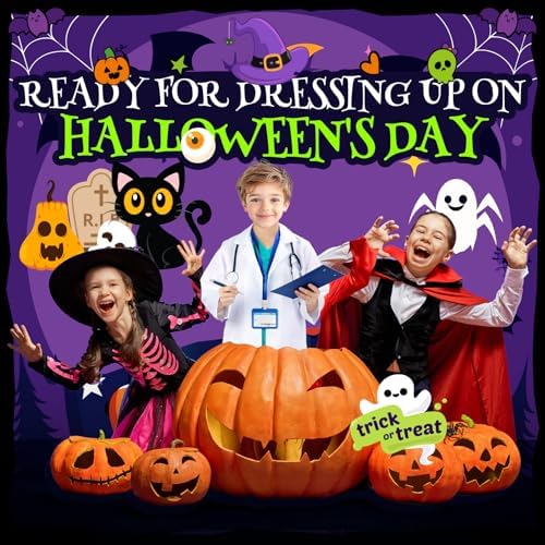 Joycover Doctor Costume for Kids 3-12 1