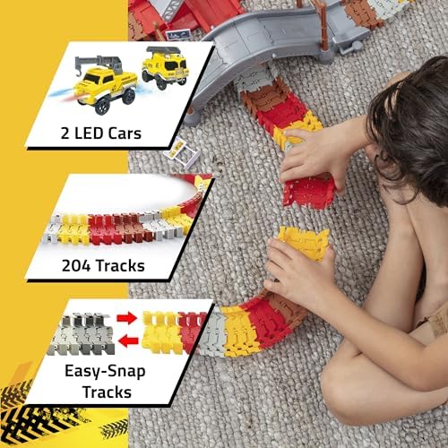 USA Toyz Snap Trax Race Tracks STEM Toy Set