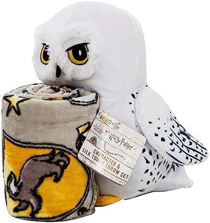 Northwest Hedwig Hugger Pillow Throw Blanket Set