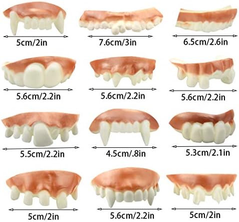 Marrywindix Funny Gag Teeth Set 12 Styles