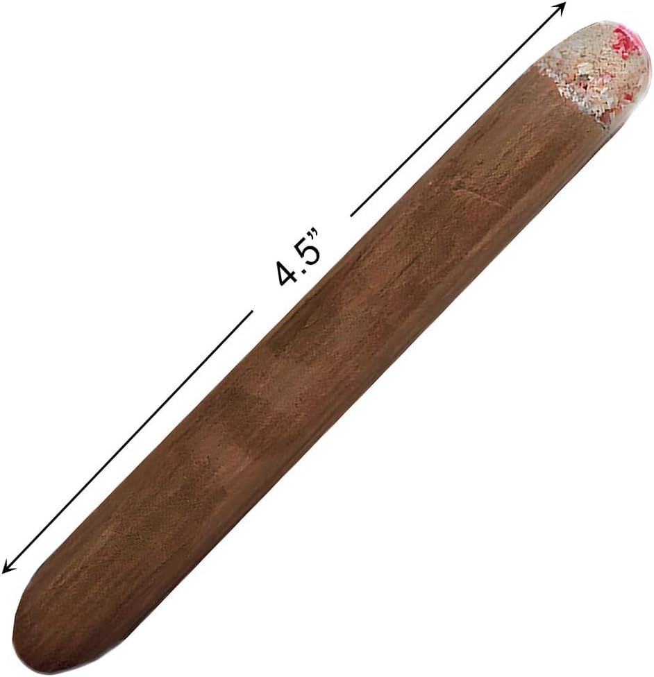 Brown Fake Puff Cigar - 45 Durable Realistic Costume Accessory