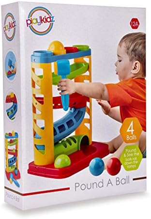 Playkidz Durable Pound a Ball Toy for Toddlers