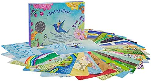 Imagine Meditation Cards for Kids - Mindfulness Relaxation Kit