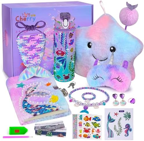 Cherry Tale Mermaid Gift Set for Girls 4-10