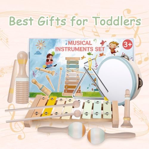 Aliex Baby Musical Instruments Montessori Wooden Set