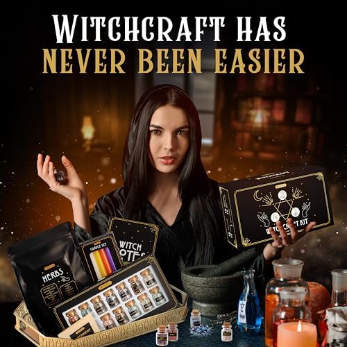 Wyspell Witchcraft Supplies Kit 54PCS