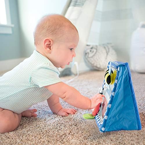 Sassy Tummy Time Floor Mirror for Newborns 0 Months