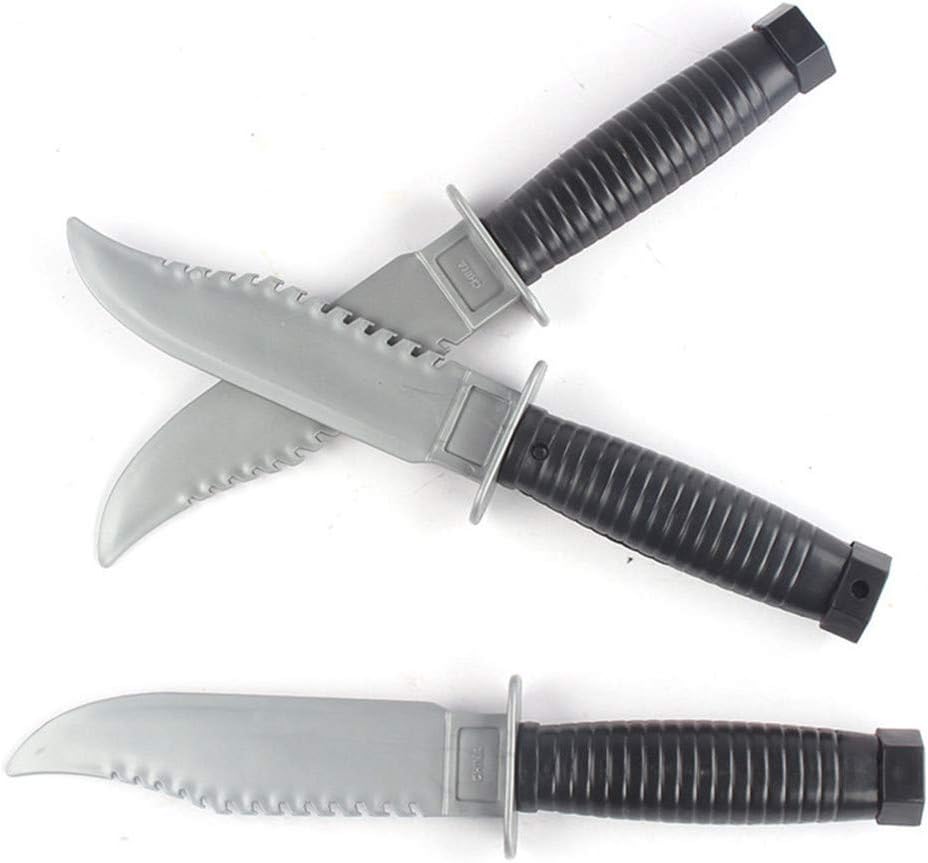 Wendy Mall 3pcs Plastic Knife Toy Training Swords Halloween Costume Party Props