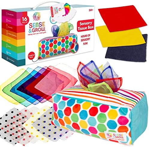 Creative Kids Sensory Pull Along Tissue Box for 6-12 Months