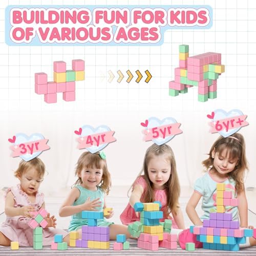 32pcs Magnetic Building Blocks for Kids Ages 3-6