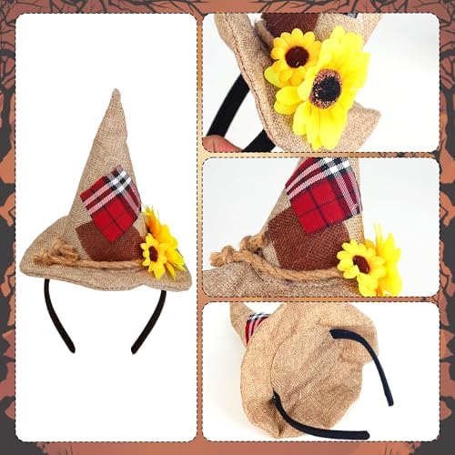 KEPATO Scarecrow Costume Set Women Halloween