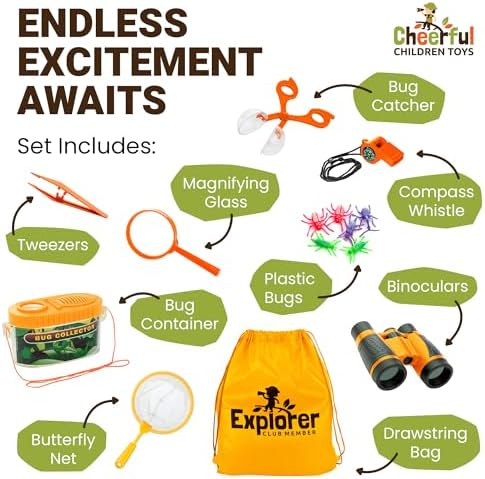 Premium Kids Explorer Kit for 3-7 Year Olds