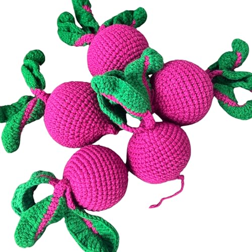 TNGIFTS Crochet Fruits and Vegetables Toy Set 1