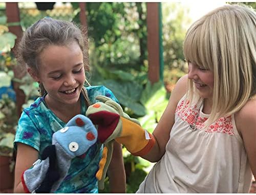 Cate and Levi Hungry Beaver Hand Puppet with Movable Mouth