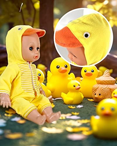 12 Inch Baby Doll Clothes 6 Sets Animal Themed