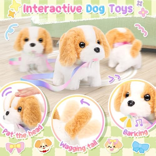 Ninaor Plush Dog Toy with Crossbody Bag and Accessories 1