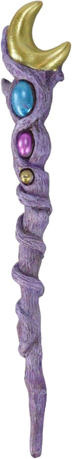 Ebros Magic Wand - Celestial Moon Stone Decor