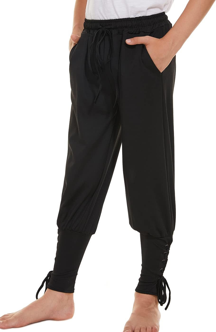 WISHU Medieval Pirate Pants for Boys Kids Halloween Costume