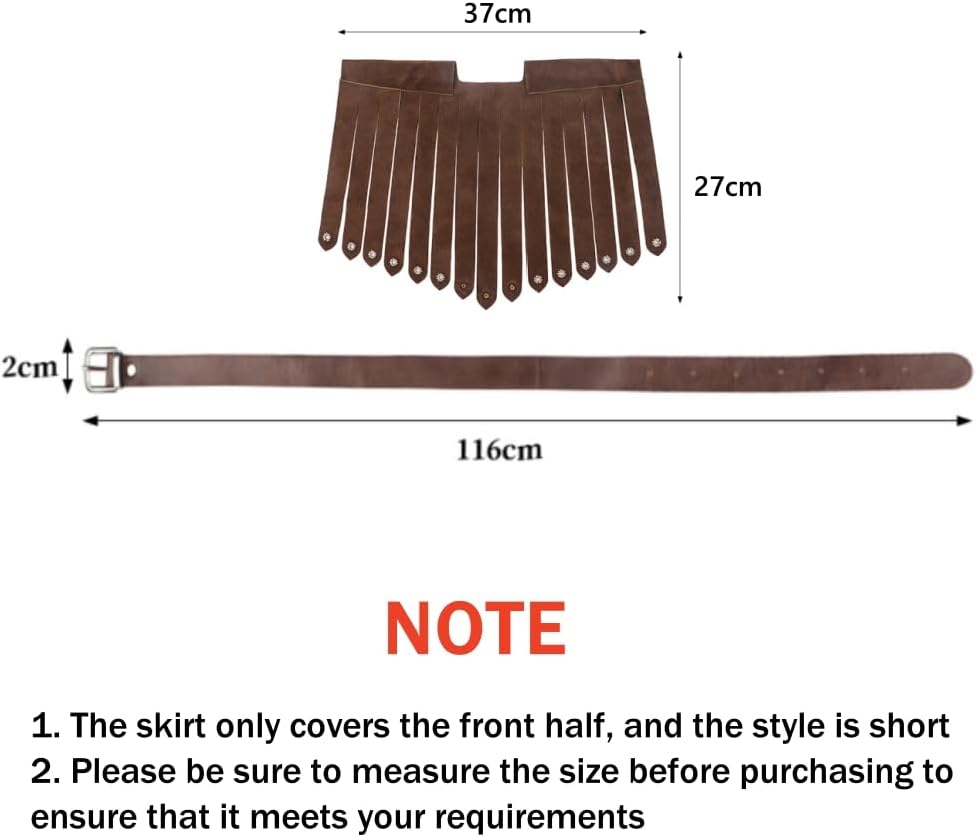 SIQITECHNO Medieval Armor Skirt for Kids