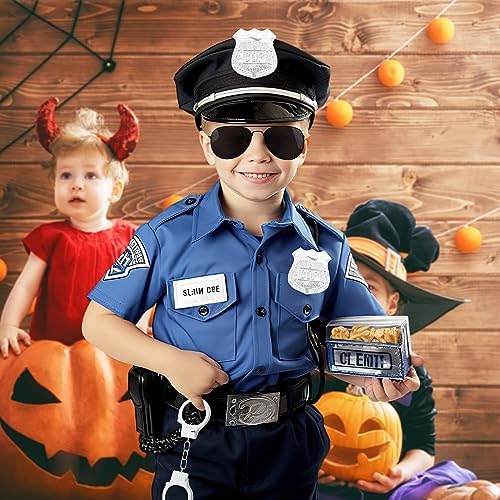 3 Otters Police Pretend Play Toy Set 9PCS