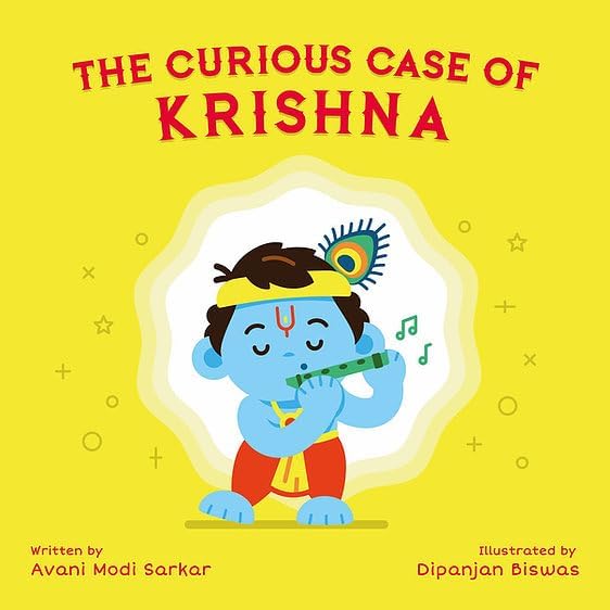 MODI TOYS - Baby Krishna Plush Toy and Book Set