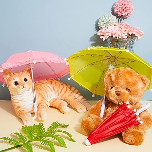 Eccliy Mini Doll Umbrella 118 Inch 16 Scale Decorations
